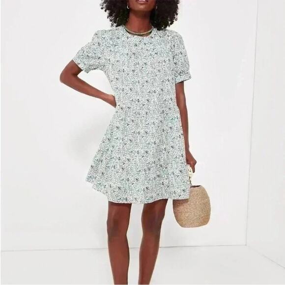Tuckernuck Dresses & Skirts - Tuckernuck Mint Green Floral Mini Dress